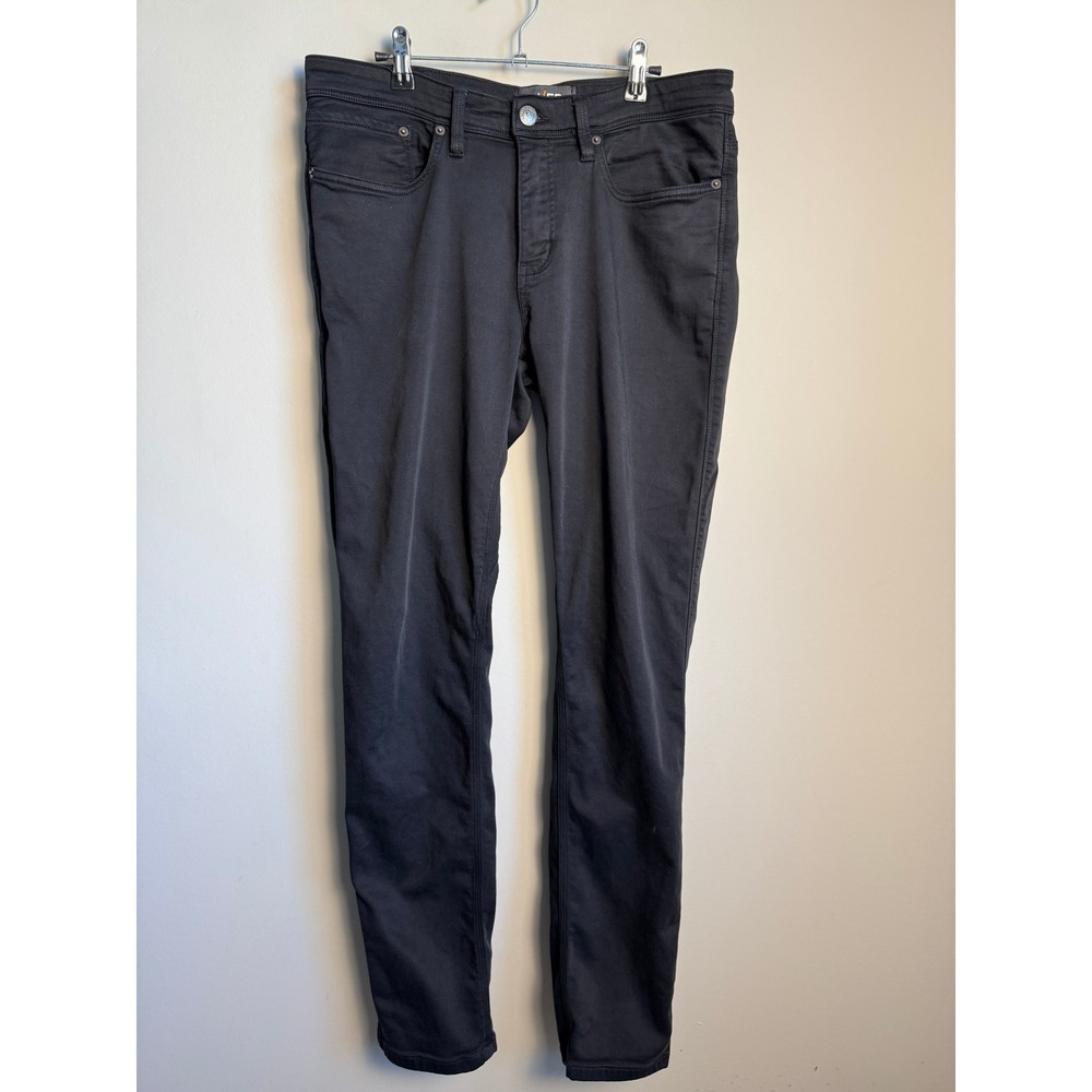 DU/ER Mens Black N2X Slim Fit Pants 32x32 Performance Commuter Stretch Tech